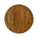 Drum Side Table With Tray Style Top - Brown by Unique Piece Furniture