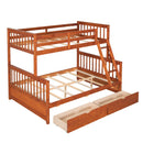 Bunk Bed With Ladders And 2 Storage Drawers by Unique Piece Furniture