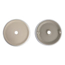 Ceramic Round Above Counter Bathroom Vessel Sink by HouseOfZazla