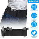 Belly Band Holster For Concealed Carry Unisex Waistband Holster For Man Woman Right Left Hand Draw Fit For Smith and Wesson, Shield, Glock 19, 17, 42,