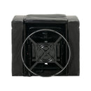 270 Degree Swivel PU Leather Power Recliner Individual Seat Home Theater Recliner with Comforable Backrest, Tray Table, Phone Holder, Cup Holder, USB Port, Hidden Arm Storage for Living Room, Black