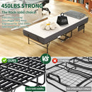 Twin Folding Bed With Memory Foam Mattress, Space Saving Rollaway Guest by HouseOfZazla