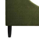 Aspen - Vertical Tufted Modern Headboard Platform Bed Set by HouseOfZazla