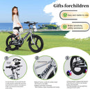 16 Inch Kids Bike with Training Wheels and Adjustable Seat