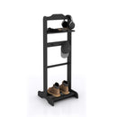 Accent Portable Garment Rack, Clothes Valet Stand With Storage Organizer by HouseOfZazla