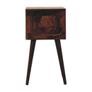 Solid Wood Mini Nightstand by HouseOfZazla