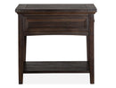 Westley Falls - Rectangular End Table - Graphite