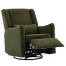 Wide Wingback Swivel Glider Rocker Recliner Chair by HouseOfZazla
