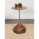 Emporia - Round Side Table - Peach by HouseOfZazla
