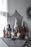 Sitting Gnome With Wings & Plaid Hat, For Halloween Decor by Unique Piece Furniture