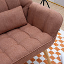 50" width Loveseat sofa - Ergonomic with pillow