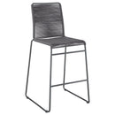 Jerome - Bar Chair (Set of 2) - Charcoal by HouseOfZazla