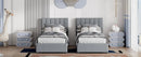 Upholstered Platform Bed With A Hydraulic Storage System by HouseOfZazla