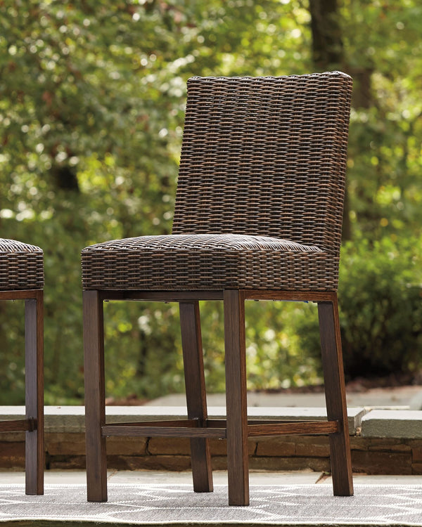 Paradise Trail - Barstool (Set of 2) - Medium Brown, photo 2 of 7