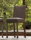 Paradise Trail - Barstool (Set of 2) - Medium Brown