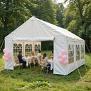 10'x20' Carport Canopy Tent with Removable Sidewalls