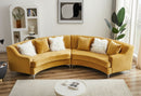Curved Sofa by HouseOfZazla