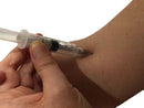 5ml Retractable Hypo Syringe Prop - Retractable Needle and Plunger - NO LIQUIDS