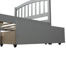 Platform Storage Bed Wood Bed Frame With Two Drawers And Headboard by Unique Piece Furniture