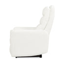 Bloomy - High Back Power Recliner Motion Chair - Chiffon White by HouseOfZazla