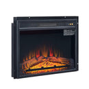 Electric Fireplace With Remote Control For Indoor Heating - Black by HouseOfZazla