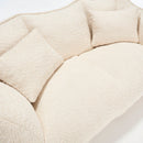 Comfortable Dual Beanbag Chair With High Resilience Foam Core For 2 People by HouseOfZazla