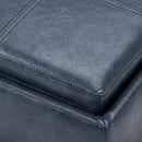 Rockwood - Upholstered Cube Storage Ottoman With Tray by Unique Piece Furniture