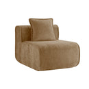 Armless Sofa Velvet