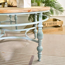 Round Top Carved Table For Living Room by HouseOfZazla
