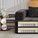 Convertible Floor Sofa Bed, Boneless Modular Sectional Sofa For Living Room by Unique Piece Furniture