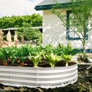 Heavy Duty Galvanized Raised Garden Bed Kit 8x4x1ft