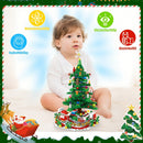 2025 LED Christmas Tree Building Set – 24-Day Countdown Advent Calendar