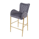 Fabric Counter Height Bar Stools (Set of 2)