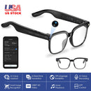 AI Smart Glasses Video Recording Sunglasses with Camera and Audio 8MP HD1080P Real Time Translation 139 Languages Voice Assistant AI Photo Recognition