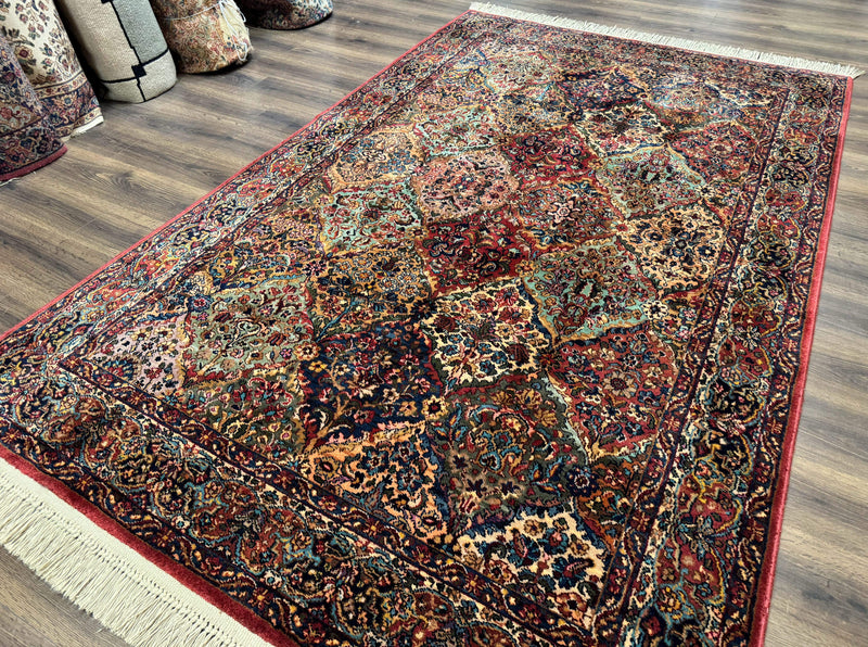 5.9 x 9 Karastan Rug Multicolor Panel Kirman