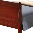 Panel Sleigh Bed by HouseOfZazla
