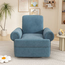 Manual Swivel Recliner Rocker Chair With Adjustable Backrest by HouseOfZazla