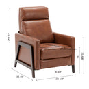 Madeline - Push Back Recliner - Caramel by Unique Piece Furniture