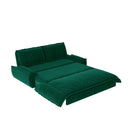 Queen Pull Out 3 In 1 Convertible Sleeper Sofa, Multi-Functional by HouseOfZazla