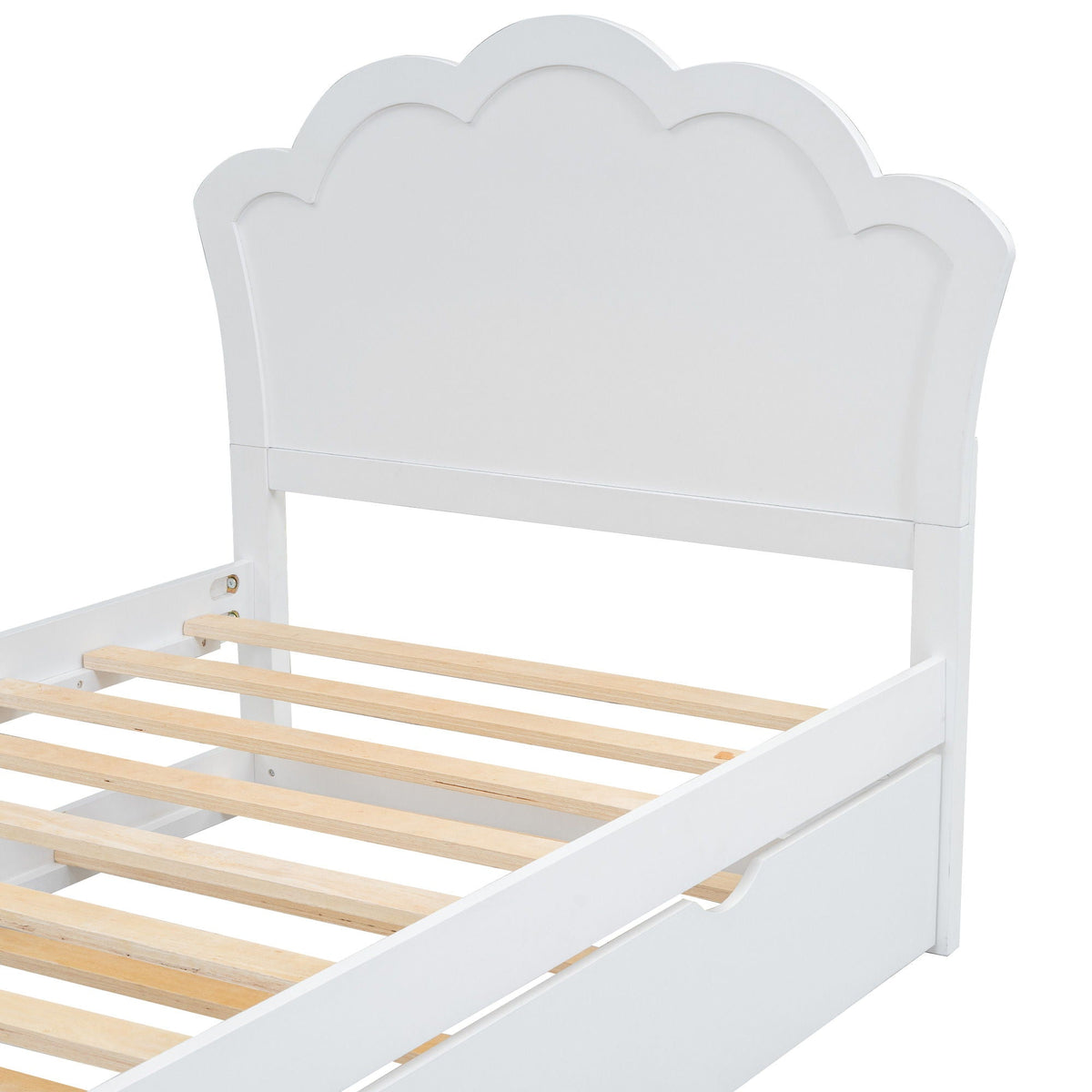Platform Bed With Headboard And Trundle, photo 3 of 10