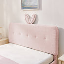 Queen Size Kids Upholstered Bed with Rabbit Ear Headboard & Storage