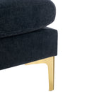 Modern L - Shape Convertible Sectional Sofa With Movable Ottoman by HouseOfZazla