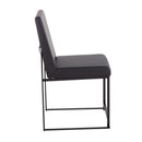 Fuji - Contemporary Modern Elegance With High Back Dining Chair (Set of 2) by HouseOfZazla
