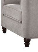 Cyndi Tan Velvet Accent Chair