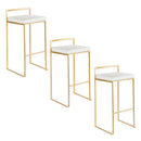 Fuji - Contemporary / Glam & Quality Construction Barstool by HouseOfZazla