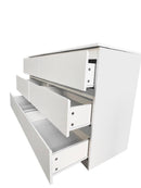 6 Drawer Double Dresser for Bedroom Living Room Hallway,white