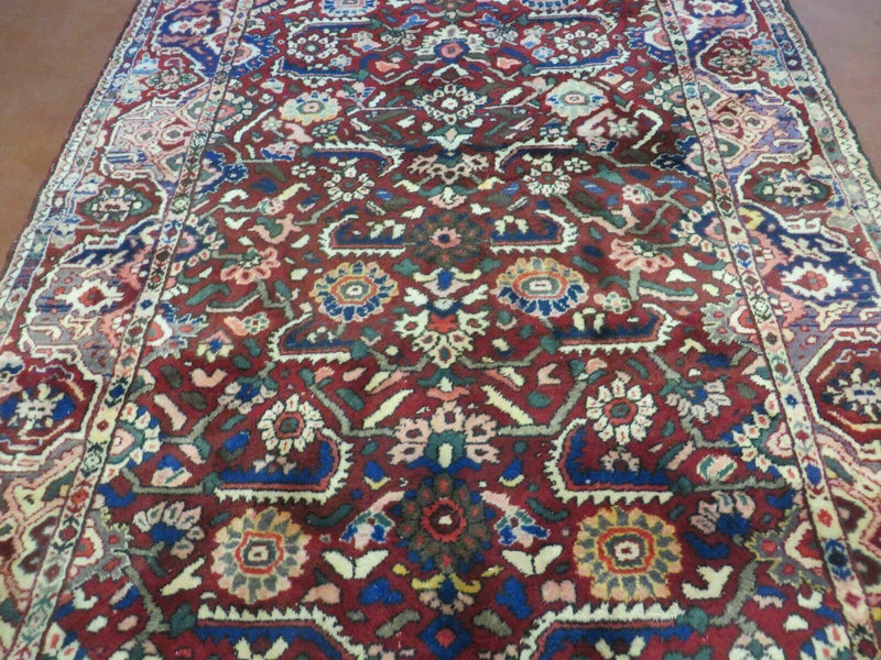 5' X 9' Antique Handmade Turkish Wool Veg Dyes Rug Nice