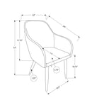 Dining Chair Side Upholstered For Dining Room (Set of 2) by HouseOfZazla