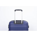 Hardshell Suitcase Spinner Wheels PP Luggage Sets Lightweight Durable Suitcase with TSA Lock,3-Piece Set (20/24/28), Navy