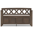 Amherst - Handcrafted Entryway Storage Bench